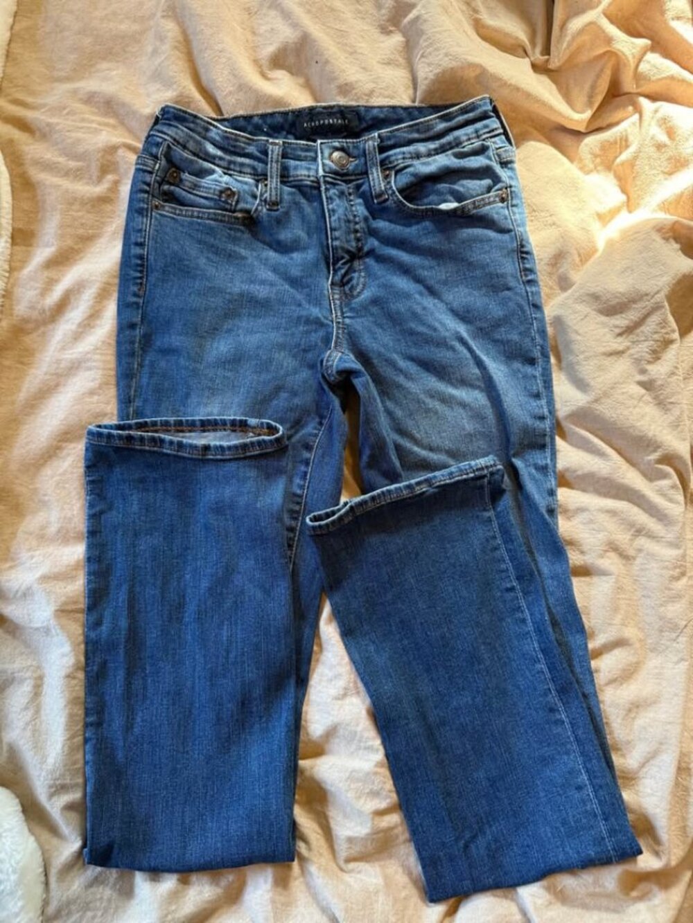 Aeropostale Mid Rise Bootcut Jeans